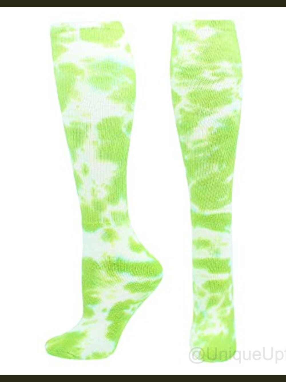 TCK Tie Dye Multisport Tube Socks Knee High Cotton Athletic